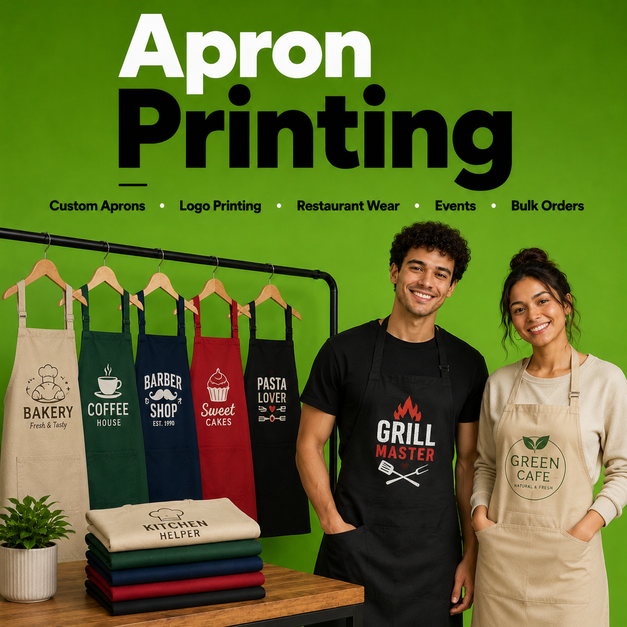 Apron Printing t Shirt Printing Manchester