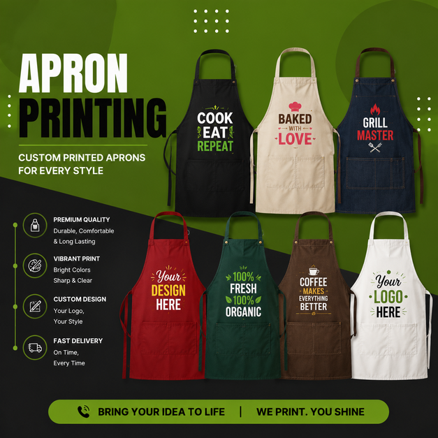 Apron printing manchester