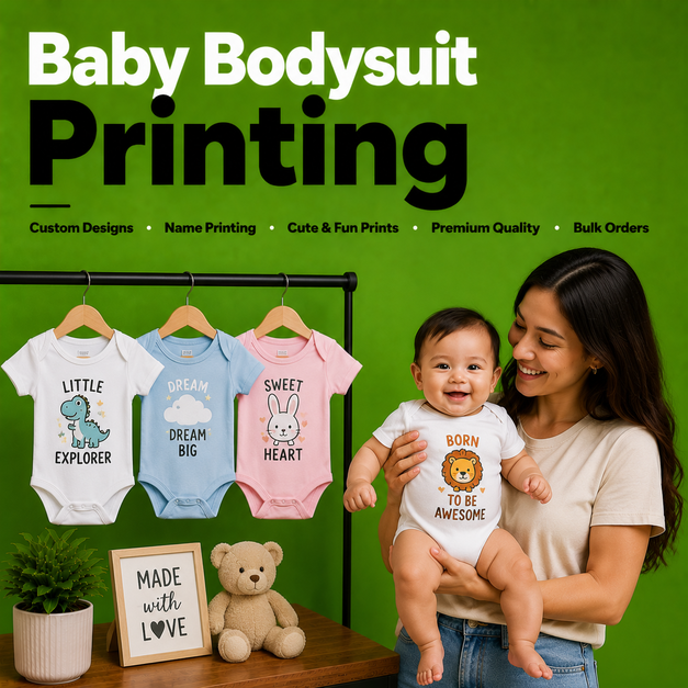 Baby Bodysuit Printing manchester