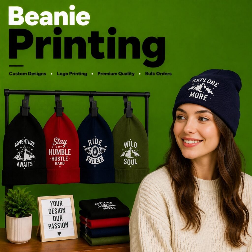 Beanie Printing manchester