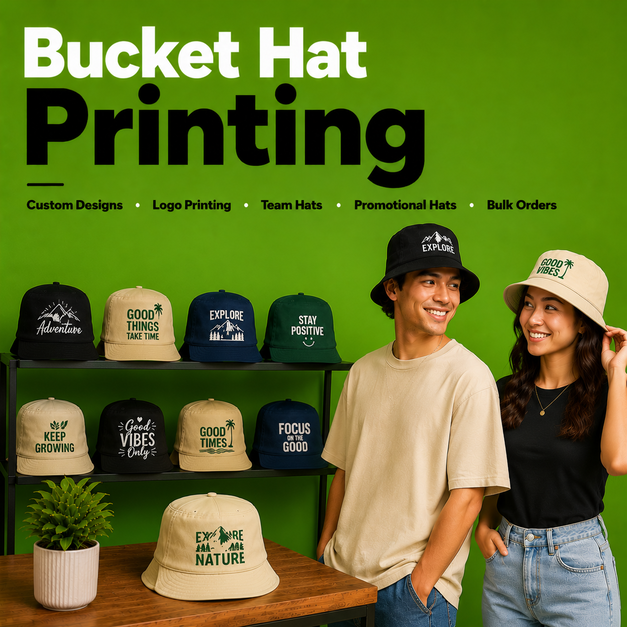 Bucket Hat Printing manchester