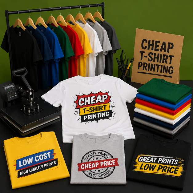 Cheap T shirt Printing Manchester
