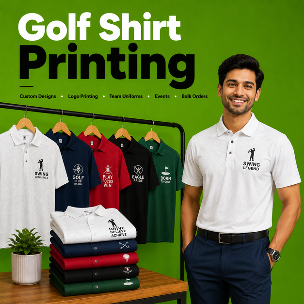 Golf Shirt Printing t Shirt Printing Manchester