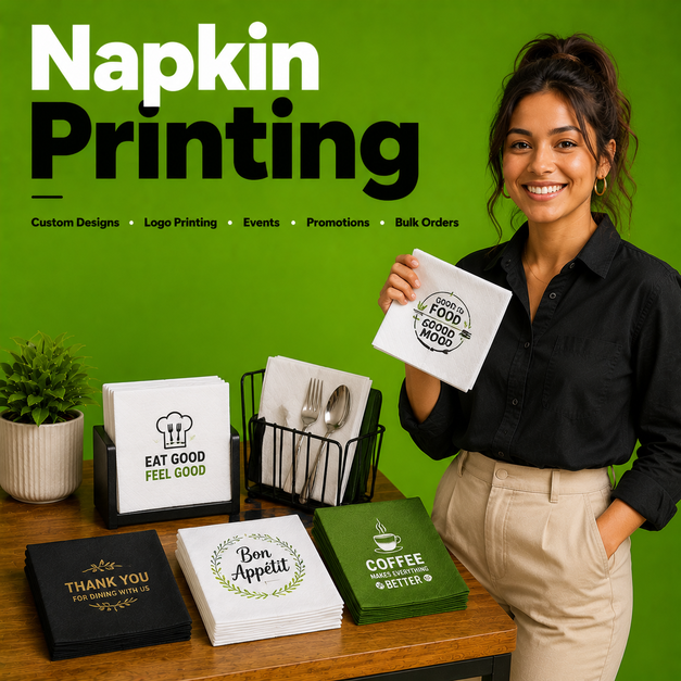 Napkin Printing t Shirt Printing Manchester