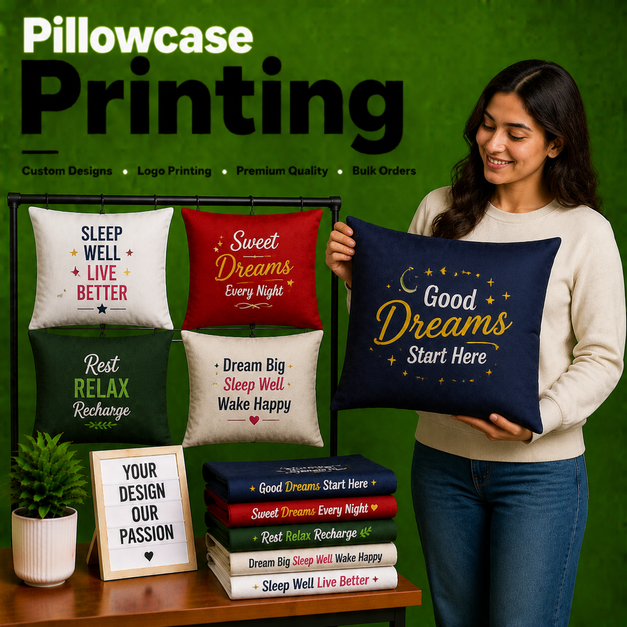 Pillow cases printing manchester