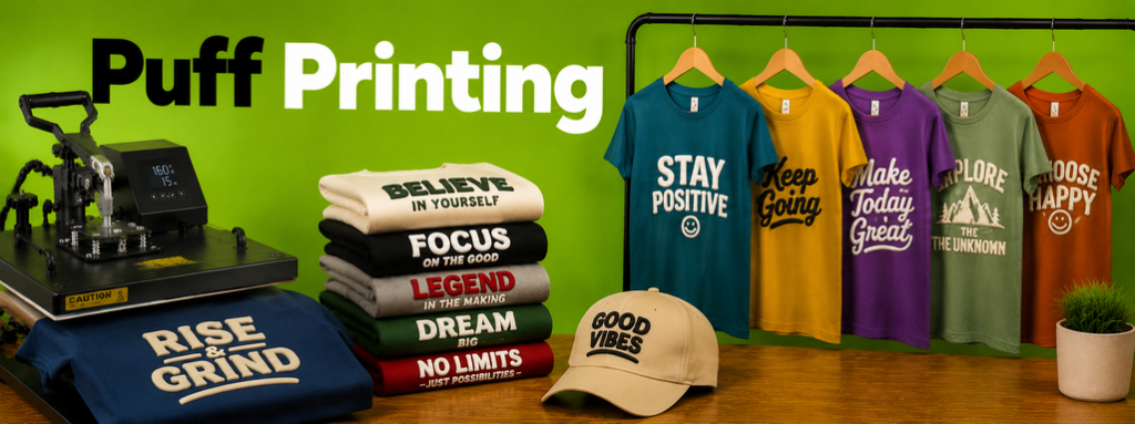 Puff printing Manchester t Shirt Printing Manchester