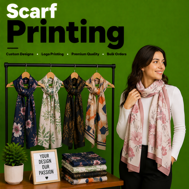 Scarf Printing manchester
