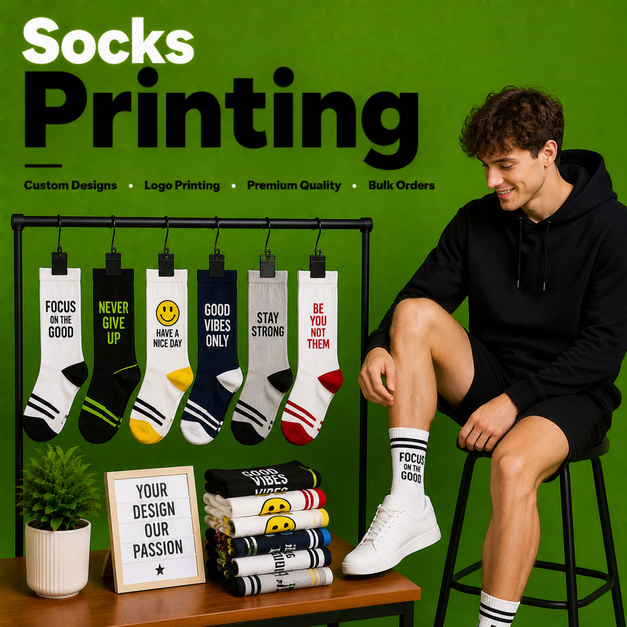 Socks Printing manchester