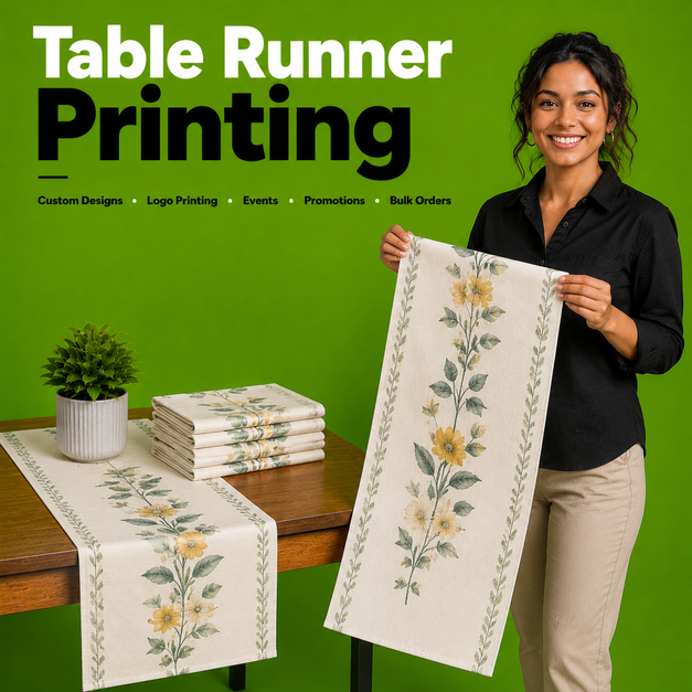 Table Runner Printing t Shirt Printing Manchester