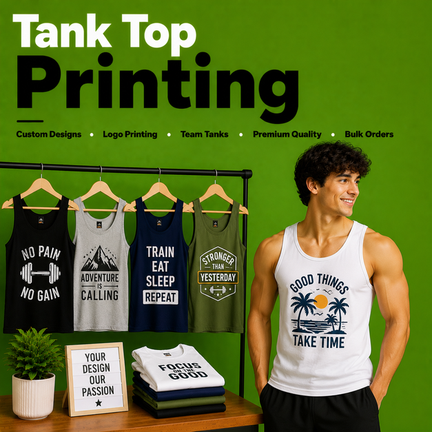 Tank Top Printing manchester