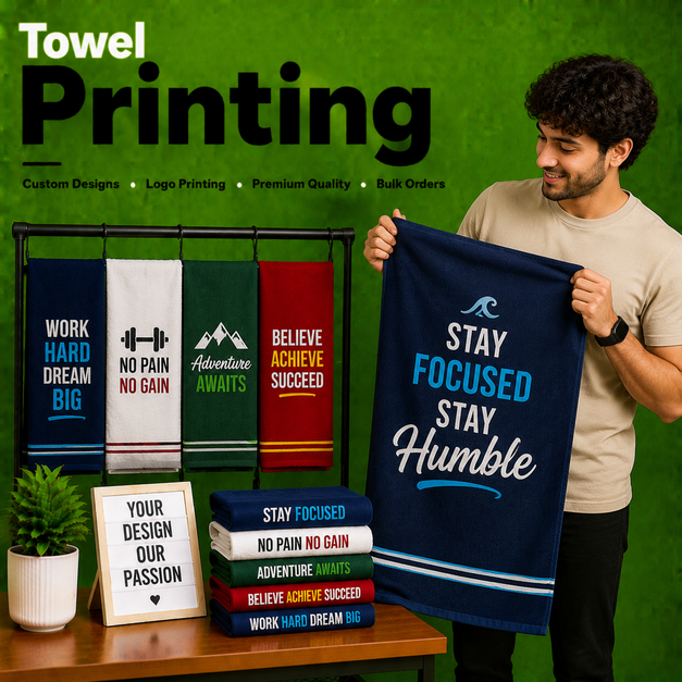 Towel Printing manchester