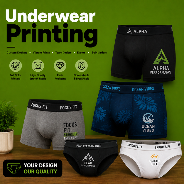 Underwear Printing t Shirt Printing Manchester