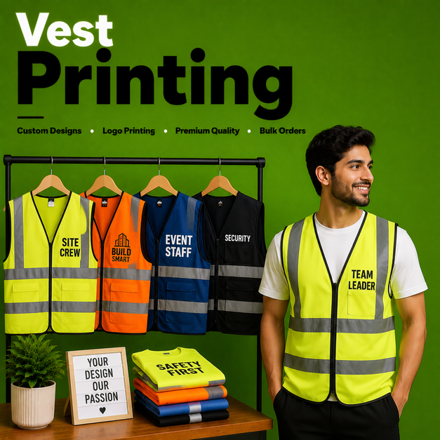 Vest Printing manchester