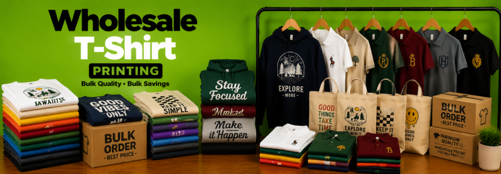 Wholesale T shirt Printing Manchester