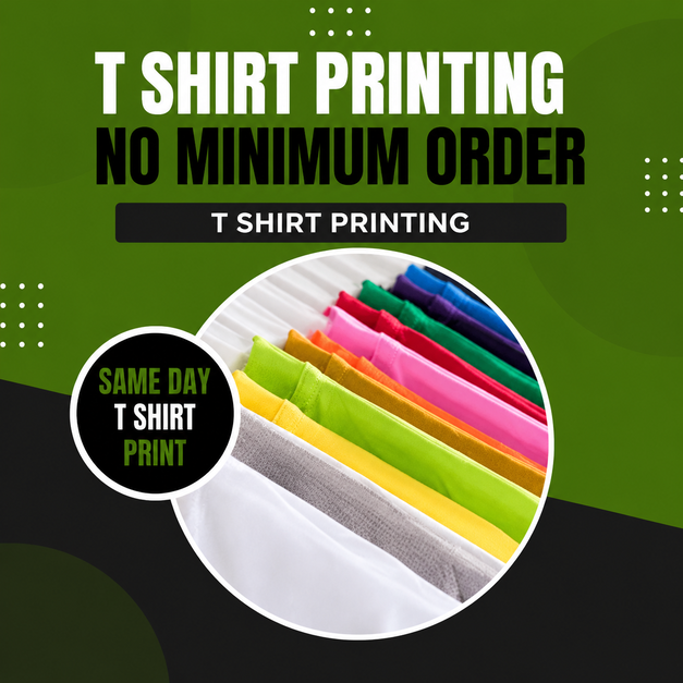 no minimum order Manchester