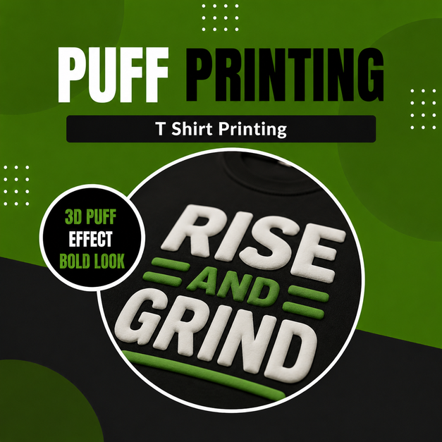 puff printing Manchester